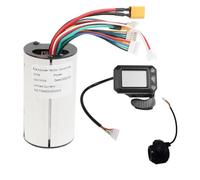 Cpolebev Controller per Scooter Elettrico 24V+Acceleratore Display LCD+Accessori per Set Acceleratore per Scooter Elettrico Controller Motore Freno
