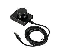Cpolebev Controllo del Volume del Computer USB Altoparlante Multimediale per PC Controllo del Volume Audio Esterno Manopola di Regolazione Pezzi di Ricambio