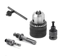 Cpolebev Convertitore da 1,5-13 mm 1/2In-20UNF Chiave per Mandrino per Trapano Adattatore Filettato SDS 1/4In Chiave per Cacciavite Esagonale Punta per Trapano Facile Installazione