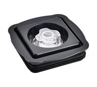 Cpolebev Coperchio della Tazza Frullatore Quadrato Funzionamento Facile Coperchio della Tazza Frullatore Coperchio della Tazza Frullatore Facile Pulire Materiale Plastico per Spremiagrumi