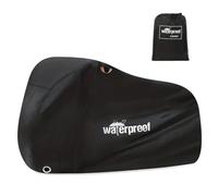 Cpolebev Copribici per 1 o 2 Biciclette, Impermeabile per Riporre Le Biciclette All'Aperto, Resistente alla, al Sole, Ai Raggi UV, alla Polvere, al