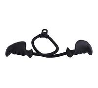 Cpolebev Corda Tricipiti Ergonomica Pull Down con Impugnatura nel Gomma Naturale Antiscivolo per più Fibre Muscolari - Corda da Palestra per Push Down