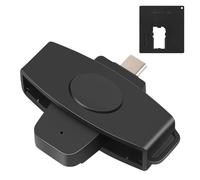 Cpolebev CSCR3 Smart Card Reader Type-C Dichiarazione Fiscale Bancaria SIM Card/IC Card ID Card Reader