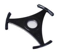 Cpolebev Cupola per Dischi in Vinile da 7 Pollici Base di Conversione Adattatore A 45 velocità per Giradischi in Vinile Adattatore per Dischi Triangolari Grammofono