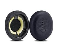 Cpolebev Cuscinetti di Ricambio per Cuffie Wireless Elite 45H Evolve2 65 MS/ - Pelle Proteica/Cuscino per Le Orecchie/Coppe Auricolari (Nero)