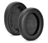 Cpolebev Cuscinetto di Ricambio nel Schiuma Cuscinetti Auricolari Cuscino Morbido per Cuffie Bluetooth Life Q10 / Q10 (Nero)