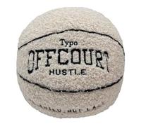 Cpolebev Cuscino da Basket Fuori Campo, Cuscino A Forma di Basket Cuscino da Tiro in Pile in Pile da Basket Fuzzy Peluche-C Facile da Usare 25 cm