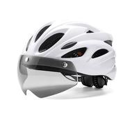 Cpolebev da Bici da Bicicletta da Ciclismo con Occhiali di Protezione Posteriori da Mountain Bike Regolabile per Uomo Adulto