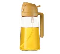 Cpolebev da Cucina, Erogatore di Olio D'Oliva 2 In 1 e Flacone Spruzzatore di Olio, Flacone Erogatore di Olio per Cucina per Friggitrice Ad Aria