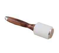 Cpolebev da Intaglio in Pelle di Nylon, Strumento Fatto A Mano per Leatherart, con Manico in Lega di Alluminio, Silenzioso, A Testa Singola, A Percussione, Facile da Usare.