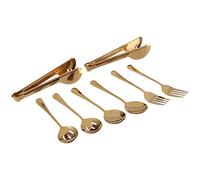 Cpolebev da Portata nel Acciaio Inossidabile Set di Cucchiai da Portata per Cucina (, 8 Pezzi)
