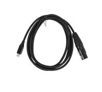 Cpolebev da USB C un XLR Femmina, per Microfono USB C da Tipo C un XLR Femmina Audio da Studio per Microfono (2 M/6,6 Piedi)