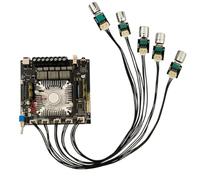 Cpolebev -Dam L1 2x220W&350W 2.1Channel BT Scheda Amplificatore di Potenza Digitale TPA3251D2 Modulo Amplificatore Audio Ad Alta Potenza e Basso Rumore, A