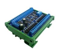 Cpolebev DC 12V 24V 16 In 16 Out RS485 Interruttore Remoto PLC Scheda di Espansione IO Modulo Comodità Multifunzionale Modbus RTU Facile da Installare Facile da Usare
