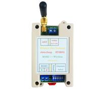 Cpolebev DC 12V 24V Dip Switch su Guida DIN Ricetrasmettitore Wireless RS485 Trasmettitore e Ricevitore UART da 20DBM -121dBm Modulo Modbus RTU
