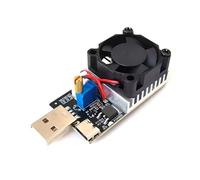 Cpolebev DC 3.7-20V 3A 25W Tester di Carico Modulo di di Prova Elettronica Interfaccia USB e Tipo C Corrente Costante Regolabile