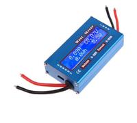 Cpolebev DC 60V 100A WATT Meter Analizzatore di Potenza Analizzatore di Solare LCD Digital Current Energy Meter Analizzatore di Potenza DC 1 Pezzi