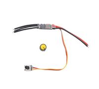 Cpolebev DC 7-26V Trifase Brushless Motor Driver DC Motor Drive Board Regolatore di velocità con Potenziometro Facile Installazione Facile da Usare (20A)