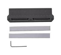 Cpolebev DDR4 DDR5 Memoria RAM Dissipatore di Gilet di Raffreddamento della Memoria Radiatore in Alluminio con Conduttore di Grasso al Silicone da 9 W, Nero Resistente Facile da Usare