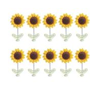 Cpolebev Decorazioni per Auto con Fiori di Girasole, Decorazioni Primaverili per Auto, Forniture per Decorazioni Interne per Auto con Fiori Carini
