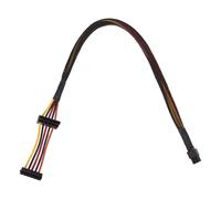 Cpolebev di Alimentazione HDD Adattatore Ad Angolo Retto da 15 Pin X2 a Mini 6 Pin ATX per 3653 3650 Series Compatibile