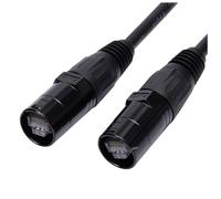 Cpolebev di Prolunga Ethernet CAT6 Adattatore Ethernet RJ45 Connettore RJ45 Compatibile EtherCON per Configurazioni in Studio, Tournée, Produzioni Teatrali, Concerti 2 Metri