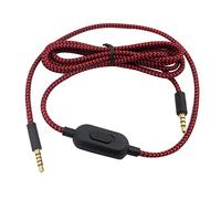 Cpolebev di Prolunga Intrecciato di Ricambio per Cuffie da Gioco G433 G233 G Pro X con Clip di Controllo del Volume