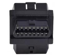 Cpolebev di Prolunga Mini OBD2 per Auto di Prolunga da Un Minuto A Due Splitter Universale per Autoveicoli A 16 Pin Collegato A Dispositivi OBD (B)