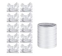 Cpolebev di Prolunga RGB A 4 Pin 10 mm Connettori per Strisce Luminose A LED per Strisce Luminose A LED RGB