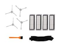 Cpolebev Di Ricambio per 360 S5/S7/S7 PRO Robot Aspirapolvere Pezzi di Ricambio Principale Laterale Filtro Hepa Filtro Serbatoio Acqua