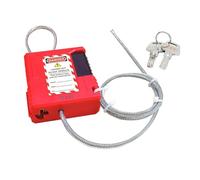 Cpolebev di Sicurezza Lockout Tagout - di Sicurezza Regolabile da 3,3 Piedi, di Sicurezza In Acciaio con Rivestimento In Vinile,