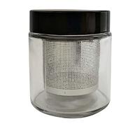 Cpolebev Diamante Lavaggio Cup Watch Piccole Parti Gemstone Pulizia Vaso di Vetro Pentola con Setaccio