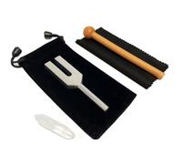 Cpolebev Diapason 4096 Hz, Diapason In per la Guarigione, di Medico con In Legno e Morbida per Pezzi di Ricambio, Accessori