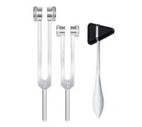 Cpolebev Diapason Neurologico, Set di Diapason In Lega di Alluminio con Peso Corporeo per Set di Chakra Curativi