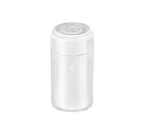 Cpolebev Diffusori per Auto per Essenziali, Diffusori di Profumo USB, Diffusori di per Aromaterapia, 7 Colori per Auto, Casa, Viaggi, Bianca