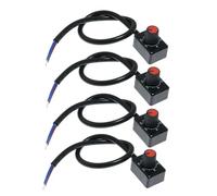 Cpolebev Dimmer LED con Manopola CC 0/1-10 V, Dimmer Passivo A Bassa Tensione Dimmer PWM per Driver LED Elettronico Dimmerabile 0-10 V o 1-10 V Durevole Facile Installazione 4 Pezzi