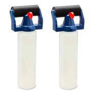 Cpolebev Dispenser A Rullo Applicatore di Colla A 2 Pezzi con Bottiglia di Colla da 8 Once In PP per la Lavorazione del Legno e la Fornitura di Verniciatura