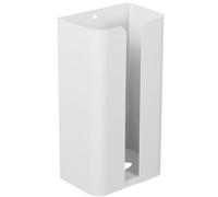 Cpolebev Dispenser Magnetico per Fogli per Asciugabiancheria, Porta Fazzoletti, Dispenser per Sacchetti Della Spazzatura per Frigorifero, Cucina, lavanderia Bianca