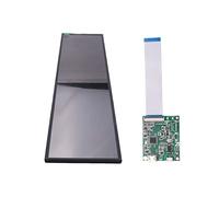 Cpolebev Display LCD da 8,8 Pollici 1920X480 con Barra di Luminosità 600, Interfaccia MIPI, HSD088IPW1-A00 con Scheda Driver
