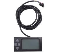 Cpolebev Display LCD Ebike S861 con Spina SM per Pannello di Controllo Controller BLDC Bici Elettrica Nero 24V-36V