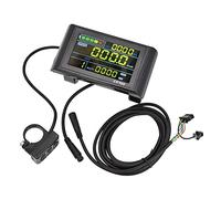 Cpolebev Display LCD Pannello di Controllo Misuratore SW900 24 36 48V 52V 60V Scooter Elettrico Spina A 6 Pin velocità di Guida Tempo Display Alimentazione
