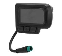 Cpolebev Display per Bicicletta Elettrica Display LCD-EN06 24V 36V 48V con Display della velocità di Alimentazione USB Spina Impermeabile per Bici Elettrica