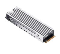 Cpolebev Dissipatore di M.2 2280 NVMe Pad di Raffreddamento del Dissipatore di SSD M.2 Dissipazione in Alluminio con Pad Termico per SSD M2 2280 Facile da Installare Facile da Usare Arge