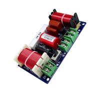 Cpolebev Divisore Crossover Audio A 2 Vie Filtro per Altoparlanti Audio 250W 2500Hz-3000Hz Frequenza Filtro per Altoparlanti Fai-da-Te Home Theater Filtri Crossover Stereo HiFi