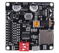 Cpolebev DY-HV20T Alimentatore 12V / 24V Modulo di Riproduzione Vocale 10W / 20W Che Supporta Lettore Musicale MP3 con Scheda Micro-SD per