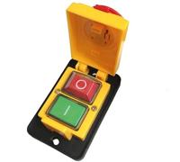 Cpolebev DZ05 7 Pin 400V IP55 Interruttore A Pulsante di Arresto di Emergenza Elettromagnetico Trifase
