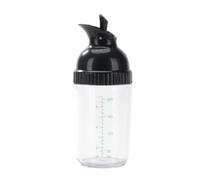 Cpolebev Easy Grips Dispenser per Shaker per Condimenti per Insalata Bottiglia Contenitore A Tenuta Stagna Miscelatore Universale per Salse con Bilancia Gadget da Cucina Durevole e Facile da Usare 5,5