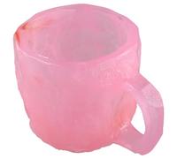 Cpolebev Elegante Tazza da Caffè In Geode - Tazza da Caffè In Minerale, Tazza In Pietra di Quarzo, Ideale per Bevande Calde B