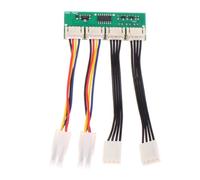 Cpolebev Emulatore Simulatore Ventola Quadrato 4-in-1 12V 4-in-1 Speciale per Antminer S19k PRO Fan Spoofer Dummer