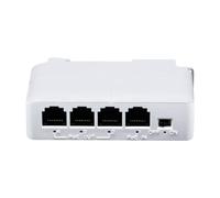 Cpolebev Estensore Poe da 1 A 3 Porte Ripetitore Poe 10/100M IEEE802.3Af per Trasmissione IP Estensore per Switch Poe Telecamera IP NVR Durevole